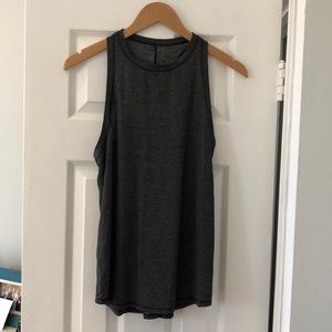 Lululemon dark gray high neck tank top - size 6